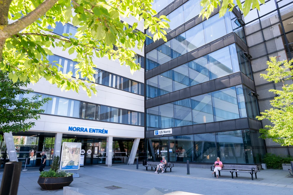 Universitetssjukhuset i Linköping exteriört